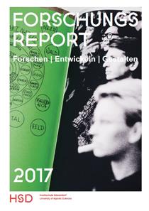 Cover Forschungsreport der HSD für 2017